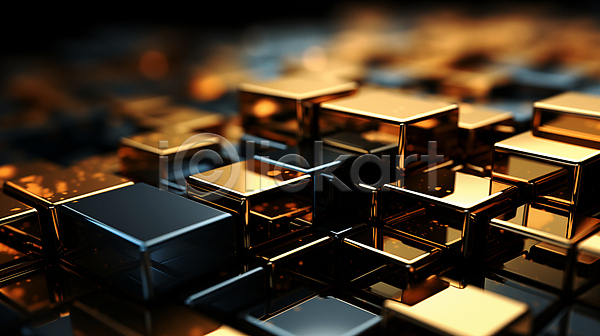 사람없음 JPG 디지털합성 편집이미지 금괴 금색 금속 백그라운드 사각형 쌓기 황금