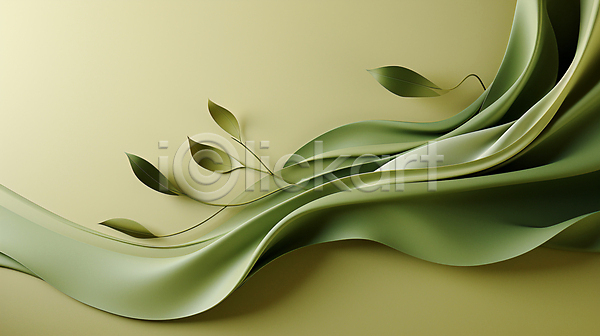 편안함 사람없음 JPG 편집이미지 곡선 백그라운드 올리브잎 웨이브 자연 초록색 풀(식물)