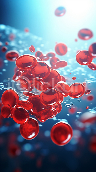 흐름 사람없음 JPG 편집이미지 백그라운드 빨간색 의학 적혈구 혈관 혈액