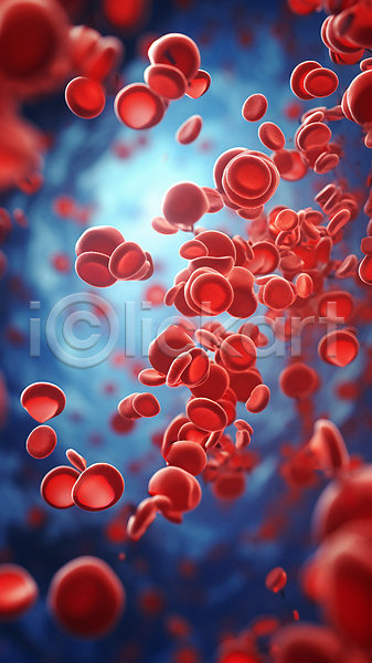 흐름 사람없음 JPG 편집이미지 백그라운드 빨간색 의학 적혈구 혈관 혈액