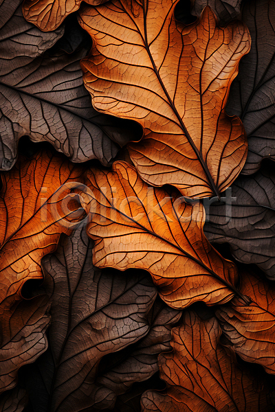사람없음 JPG 편집이미지 가을(계절) 갈색 나뭇잎 낙엽 단풍 백그라운드 잎 자연 질감