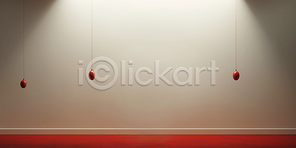 감성 사람없음 JPG 디지털합성 편집이미지 공간 백그라운드 벽면 빨간색 전등 편집소스 회색