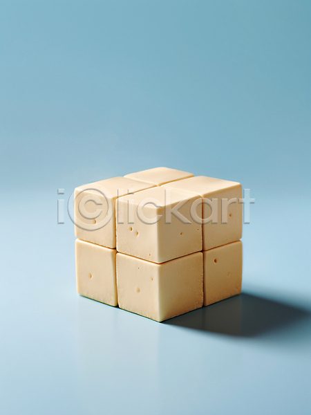 사람없음 JPG 디지털합성 편집이미지 두부 사각형 식재료 입체도형 정사각형 조각 큐브 편집소스