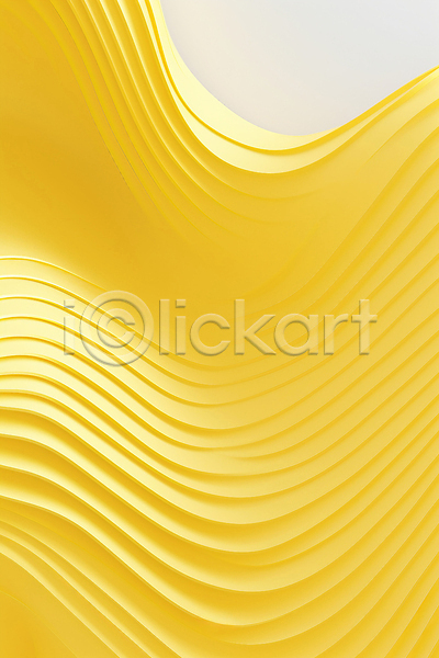 사람없음 JPG 편집이미지 곡선 노란색 물결무늬 백그라운드 웨이브