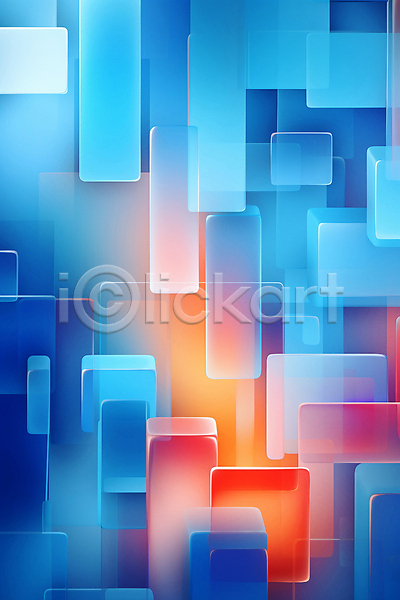 사람없음 JPG 편집이미지 겹침 그라데이션 그래픽 그래픽백그라운드 블록 사각형 지오메트릭 파란색