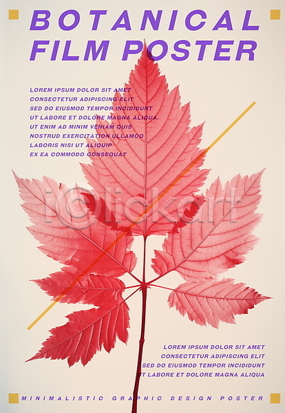 분위기 빈티지 사람없음 PSD 일러스트 그래픽 나뭇잎 낙엽 빨간색 식물 인쇄 잎 타이포그라피 판화 포스터
