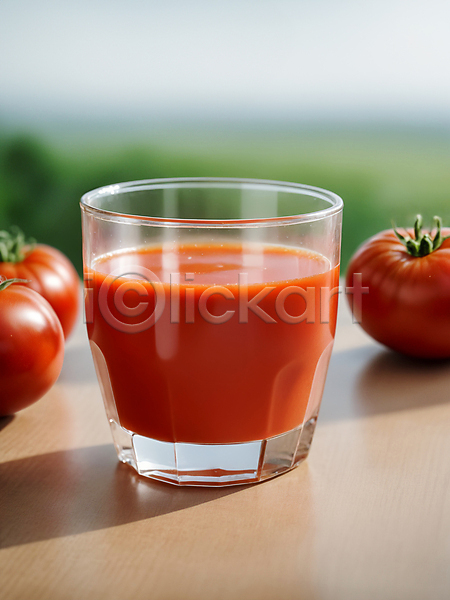 신선 사람없음 JPG 디지털합성 편집이미지 건강 빨간색 음료 잔 주스 토마토 토마토주스 편집소스