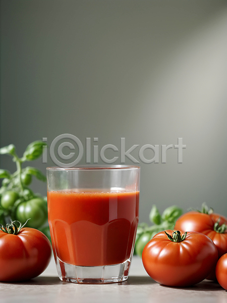 신선 사람없음 JPG 디지털합성 편집이미지 건강 나뭇잎 빨간색 음료 잎 잔 주스 토마토 토마토주스 편집소스