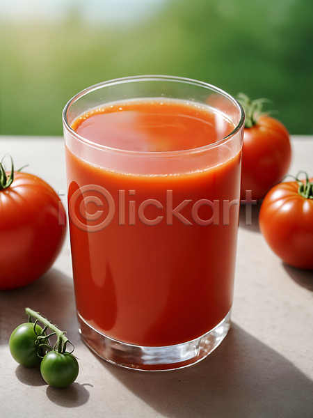 신선 사람없음 JPG 디지털합성 편집이미지 건강 빨간색 음료 잔 주스 토마토 토마토주스 편집소스