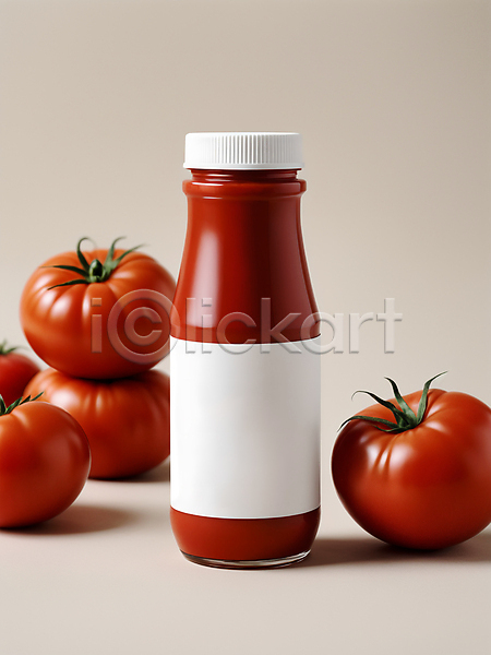 신선 사람없음 JPG 디지털합성 편집이미지 건강 목업 병(담는) 빨간색 음료 주스 토마토 토마토주스 편집소스 플라스틱