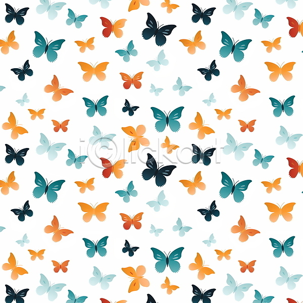 사람없음 PSD 편집이미지 나비 백그라운드 컬러풀 패턴 패턴백그라운드