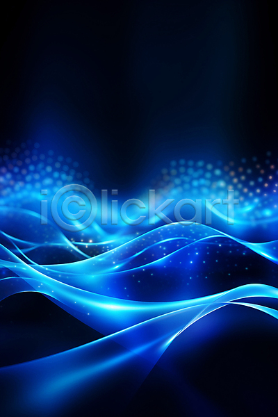 흐름 사람없음 JPG 편집이미지 곡선 그래픽백그라운드 디지털 디지털백그라운드 물결 반짝임 웨이브 추상 파란색
