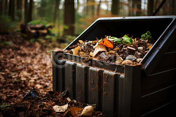 지저분함 사람없음 JPG 디지털합성 편집이미지 거름 쓰레기 쓰레기통 음식물쓰레기 재활용 친환경