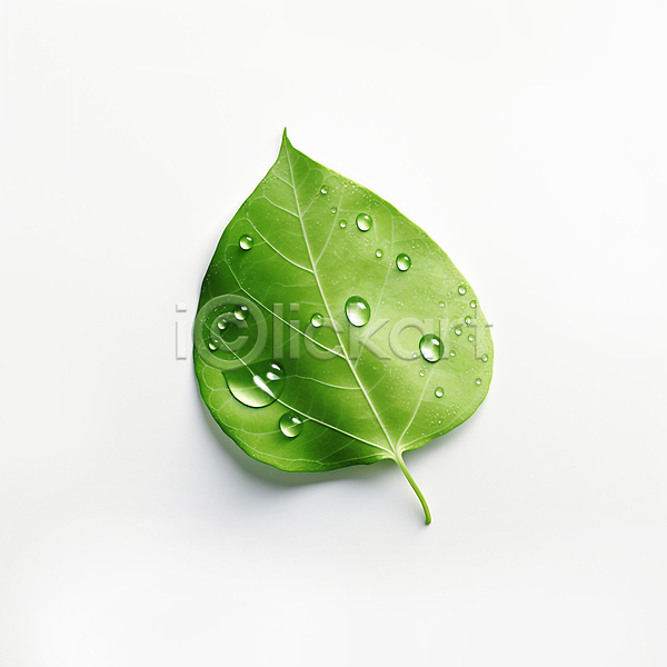 사람없음 PSD 편집이미지 나뭇잎 누끼 물방울 에코 친환경