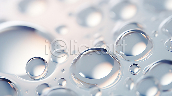 사람없음 PSD 디지털합성 편집이미지 거품 물방울 백그라운드 보습 성분 수분 액체 앰플 콜라겐 화장품 회색 흰색