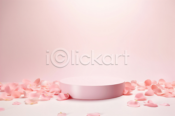 사람없음 JPG 디지털합성 편집이미지 꽃 꽃잎 단상 백그라운드 분홍색