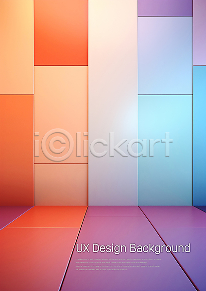 사람없음 PSD 편집이미지 공간 디자인 디자인소스 몽환 백그라운드 벽 보라색 사각형 주황색