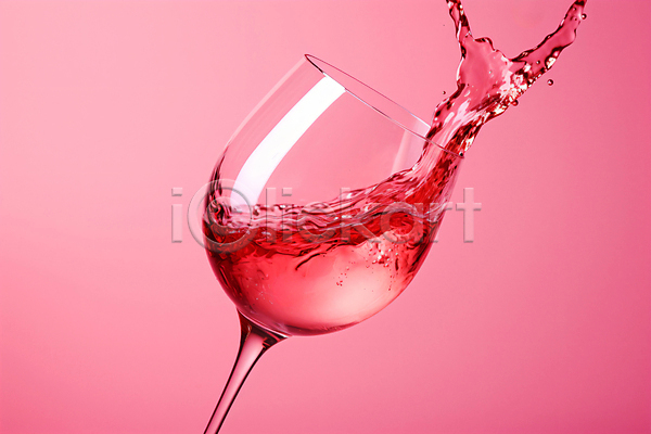 사람없음 JPG 편집이미지 물결 분홍색 스플래쉬 와인 와인잔 잔