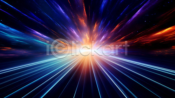 사람없음 JPG 편집이미지 검은색 광선 방사선 백그라운드 블랙홀 빛 에너지 우주 터널 통로 파란색 파장 플라즈마