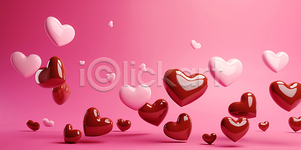 달콤 사랑 사람없음 3D JPG 편집이미지 광택 발렌타인데이 분홍색 사탕 오브젝트 초콜릿 하트 화이트데이