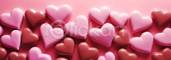 달콤 사랑 사람없음 3D JPG 편집이미지 광택 발렌타인데이 분홍색 빨간색 사탕 오브젝트 초콜릿 하트 화이트데이