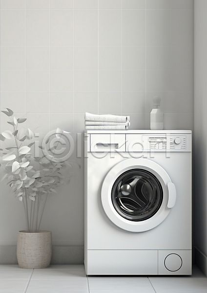 깨끗함 사람없음 JPG 편집이미지 공병 드럼세탁기 빨래 세탁기 수건 전자제품 청소 화분 화초 흰색