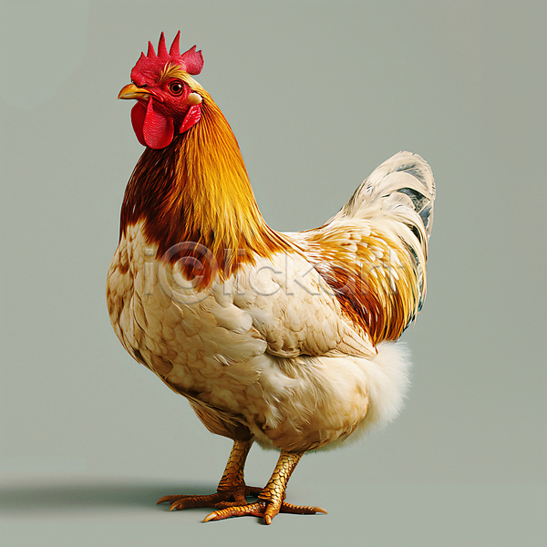 사람없음 JPG 디지털합성 편집이미지 가축 닭 동물 백그라운드 부리 수탉 편집소스 한마리