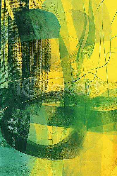 사람없음 JPG 디지털합성 편집이미지 그림 노란색 디자인 미술 백그라운드 질감 초록색 추상 편집소스