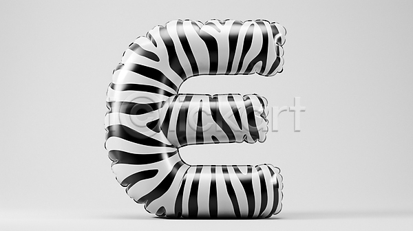 사람없음 3D PSD 디지털합성 편집이미지 흑백 E 광택 백그라운드 얼룩무늬 영어 입체문자 추상 타이포그라피 편집소스