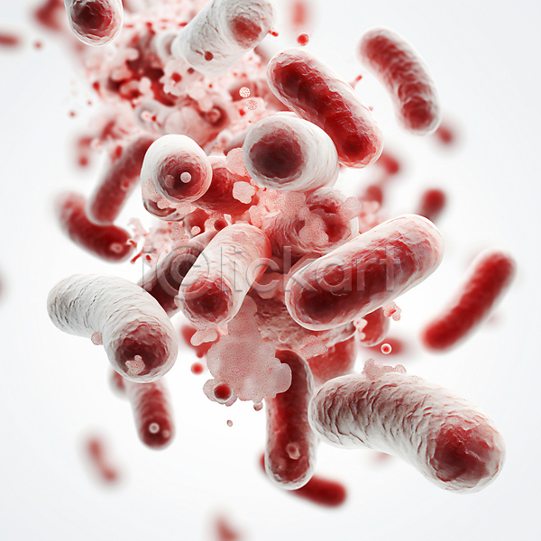 사람없음 3D JPG 근접촬영 디지털합성 편집이미지 미생물 박테리아 생명과학 생물학 세포 유산균 의학 질병 편집소스