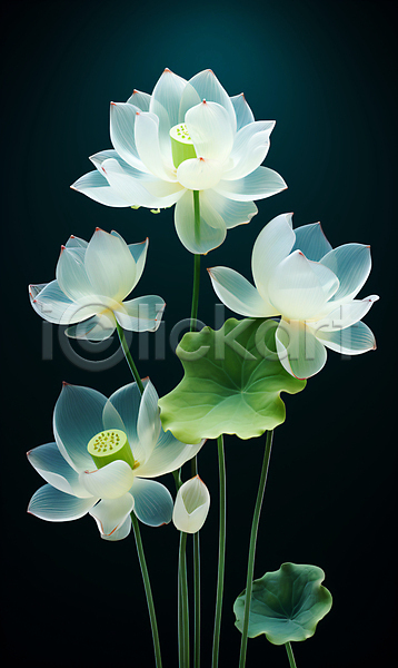 믿음 편안함 사람없음 JPG 편집이미지 연꽃(꽃) 연잎 종교 초록색 투명 흰색