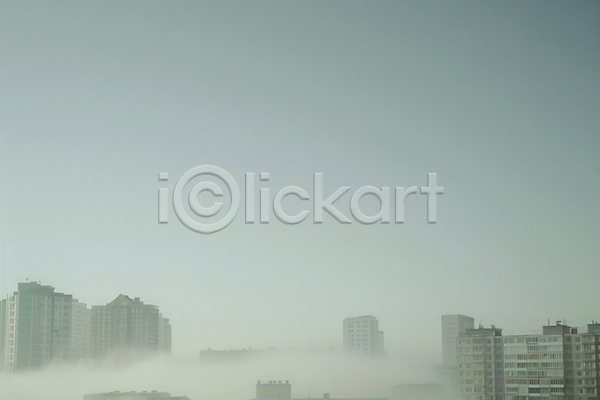 대기오염 환경오염 사람없음 JPG 디지털합성 편집이미지 건물 도시 도심 먼지 미세먼지 황사 흐림