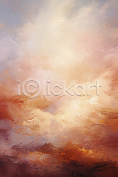 빈티지 사람없음 JPG 디지털합성 편집이미지 구름(자연) 그림 백그라운드 유화 하늘