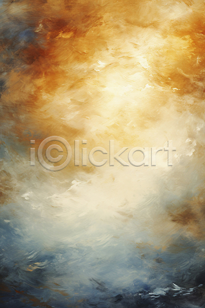 빈티지 사람없음 JPG 디지털합성 편집이미지 구름(자연) 그림 백그라운드 유화 하늘