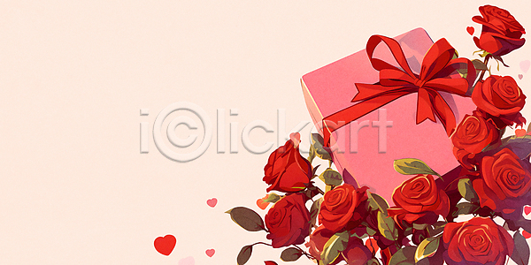 사람없음 PSD 편집이미지 꽃잎 로즈데이 리본 백그라운드 빨간색 상자 선물 선물상자 성년의날 이벤트 잎 장미