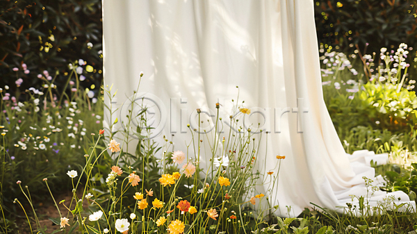 분위기 사람없음 JPG 디지털합성 편집이미지 꽃 백그라운드 봄 자연 잔디 정원 천(직물) 햇빛