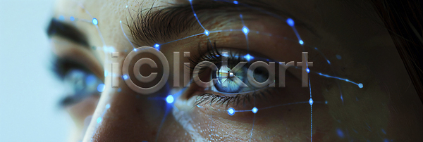 스마트 신체부위 JPG 디지털합성 편집이미지 눈(신체부위) 디지털 보안 생체인식기술 신분증 파란색 홍채인식