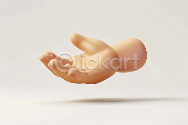 신체부위 3D JPG 디지털합성 아이콘 편집이미지 그림자 모형 보자기(손짓) 손 흰색