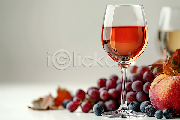빈티지 사람없음 JPG 디지털합성 편집이미지 나뭇잎 백그라운드 보라색 사과 와인 와인잔 카피스페이스 탁자 편집소스 포도