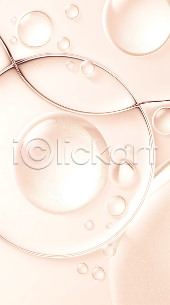 부드러움 순수 사람없음 JPG 디지털합성 편집이미지 물방울 백그라운드 분홍색 비눗방울 투명 편집소스 화장품