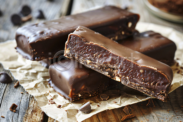 사람없음 JPG 디지털합성 편집이미지 다이어트음식 무설탕 초코바 초콜릿 홈메이드