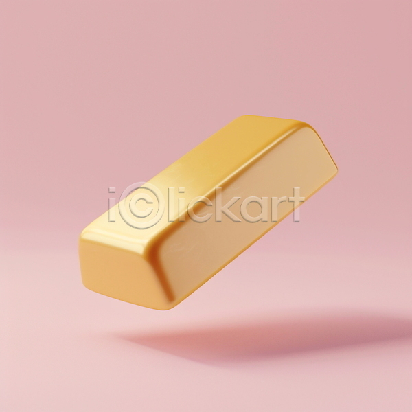 사람없음 3D PSD 아이콘 입체아이콘 금괴 부(재산) 분홍색 은행(금융) 자본 재산 황금