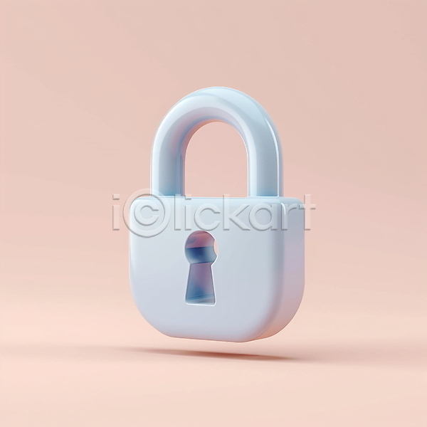 보호 사람없음 3D PSD 아이콘 입체아이콘 보안 분홍색 안전 암호 은행(금융) 자물쇠