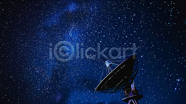 사람없음 JPG 디지털합성 편집이미지 과학 밤하늘 우주 전파 탐지기