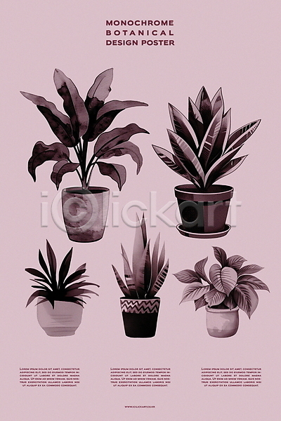 분위기 사람없음 PSD 편집이미지 디자인 백그라운드 식물 실내 자연 장식 포스터 화분 회색