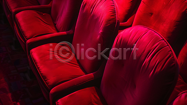 사람없음 JPG 디지털합성 편집이미지 공연 등받이 백그라운드 벨벳 빨간색 오페라극장 의자