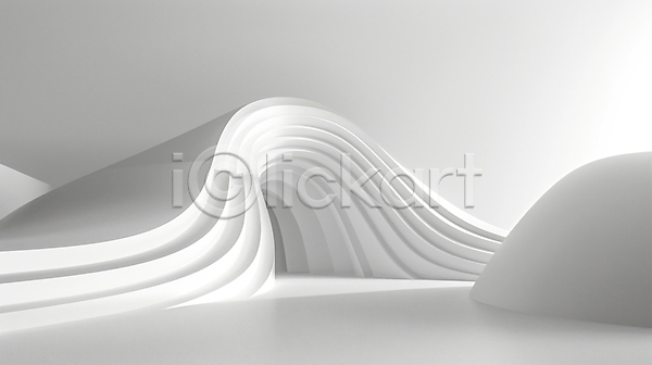 감성 사람없음 JPG 편집이미지 건축 곡선 공간 그림자 빛 심플 오브젝트 인테리어 흰색