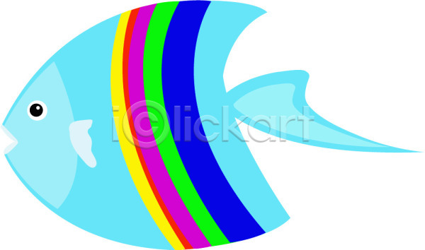 사람없음 EPS 아이콘 관상어 동물 바다동물 어류 열대어 척추동물 캐릭터 컬러풀 한마리