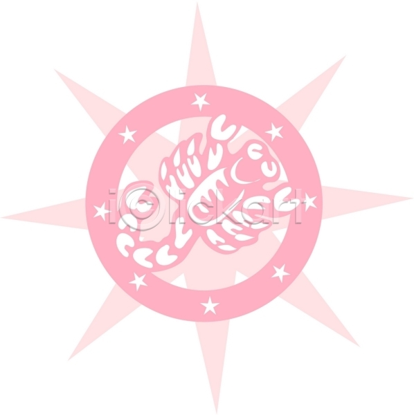 사람없음 EPS 일러스트 동물 디자인 무늬 문양 별 별자리 분홍색 운세 전갈 전갈자리 절지류 컬러 클립아트 한마리