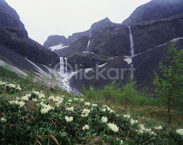 사람없음 JPG 포토 꽃 백두산 산 야외 자연 주간 폭포 풍경(경치)